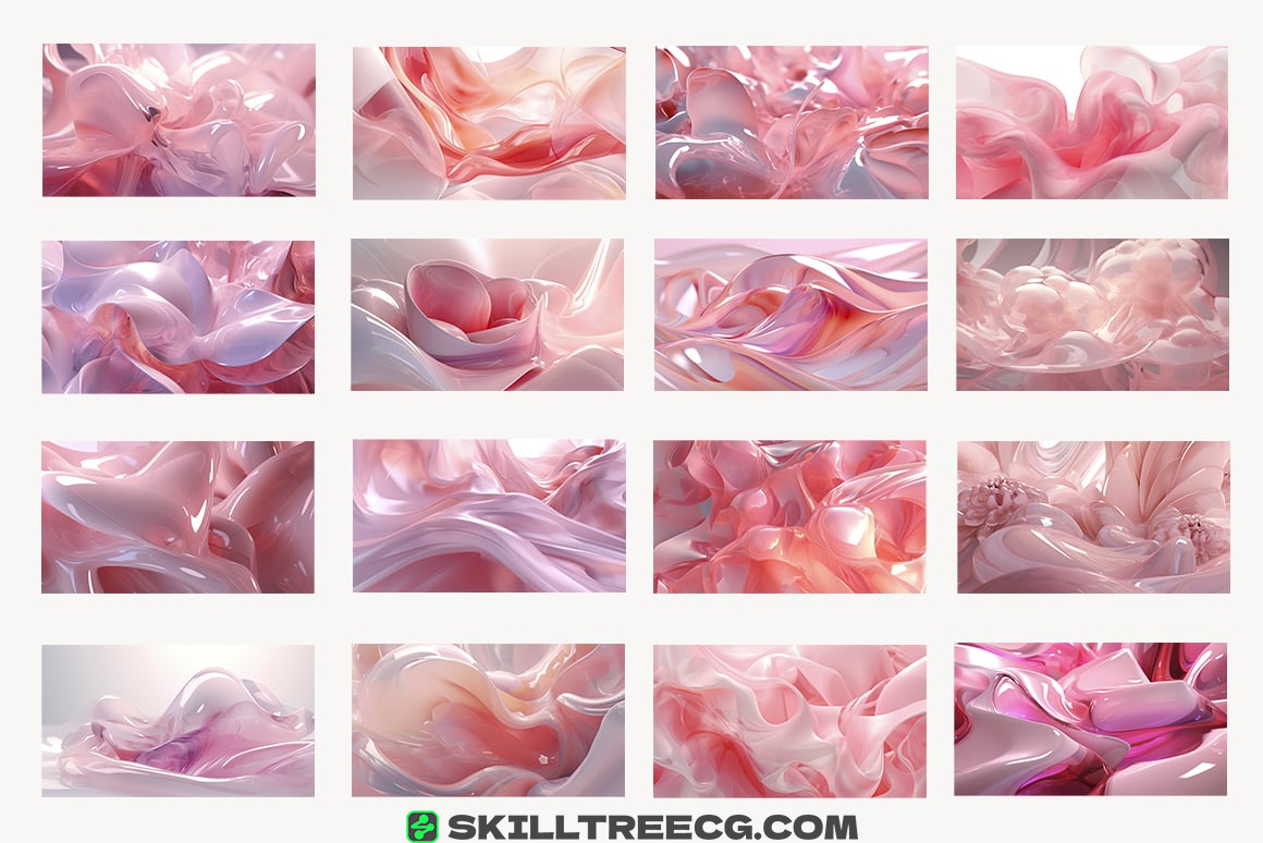 图片[9]-Liquid Glass 3D Backgrounds（085563）-技能树